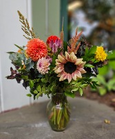 SOLD OUT Local Flowers - Designer's Choice Vased Arrangement