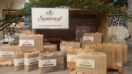LOCAL SEAWEED SOAPS $ 7.95 per bar