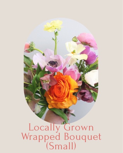 Locally Grown Wrapped Bouquet (Small) *READ DESCRIPTION*