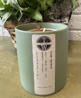 Locally made Thicc Wicc Blue Spruce Candle 
