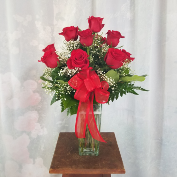 LOG CABIN ROSE SPECIAL ROSE ARRANGEMENT
