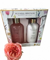 London Perfumers Rose & Gardenia Bath Set  