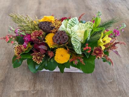 Long and Low Fall - Fresh centerpiece
