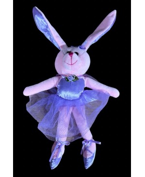Long ear pink dance bunny Plush