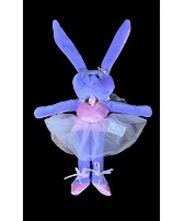 Long ear purple dance bunny Plush