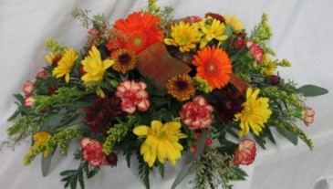 Long & Low Autumn Centerpiece Inspirations Original Design