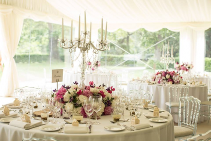 Long Low Table Centrepieces  Wedding & Event Flowers 