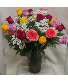 Long Stem Assorted Roses