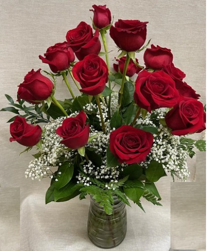 Long Stem Red Roses