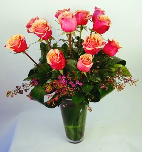 Long Stemmed Roses in a French Vase 29
