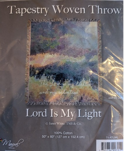 LORD IS MY LIGHT THROW