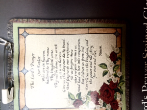 Lord's Prayer Throw in Rensselaer, IN | JORDAN'S Lord's Prayer Throw in Rensselaer, IN | JORDAN'S