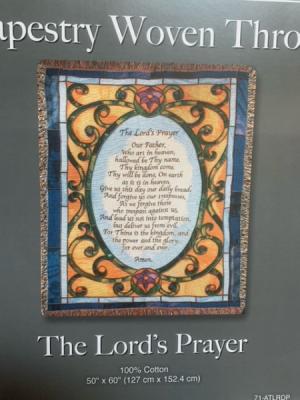 Lord's Prayer Throw 