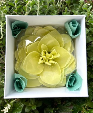 Lost in Paradise Petal Soap Flower