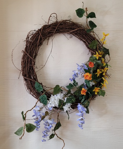 Lost in You Grapevine Wreaths SILK FLOWERS