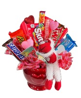 Lots of Love Candy Basket 