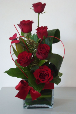 V100 - Lots of Love Fresh Arrangement 