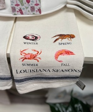 Louisiana Season Tea Towels 