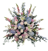 Lou's Loving Garden Funeral Spray Companion Piece