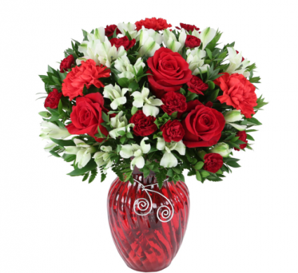 Love and blooms Vase