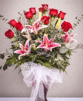 Love and Lilies Arrangement 