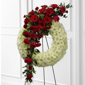 Love and Peace Standing Wreath