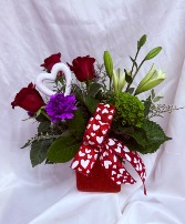 Love At First Sparkle Valentine's Arrangement