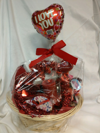 Love Basket Basket Arrangement