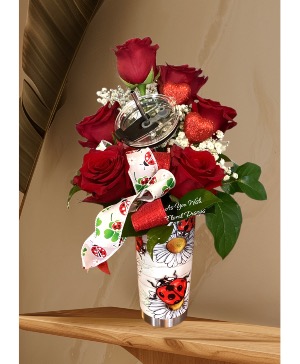 Love Bug 20oz.Tumbler Arrangement 