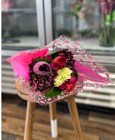 Love Bug (Handheld Bouquet) Valentines Mixed  Arrangement