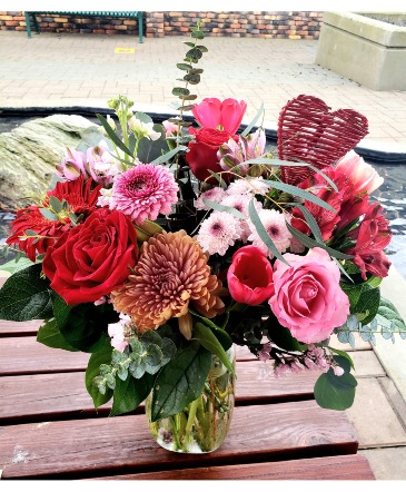 Love Fool Vase Arrangement  in Delta, BC | FLOWERS BEAUTIFUL