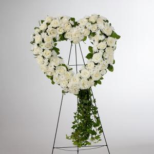 Love in Our Hearts Funeral Easel