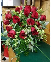 Love in Red Wedding Bouquet