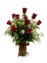 Dozen red roses Fresh flowers