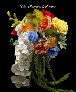 Love in Vivid Color Silk Bouquet  