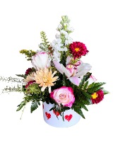 Love into Flowers Flower Arrangament