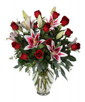 Gazing Love Bouquet Roses  in Jacksonville, Arkansas | DOUBLE R FLORIST