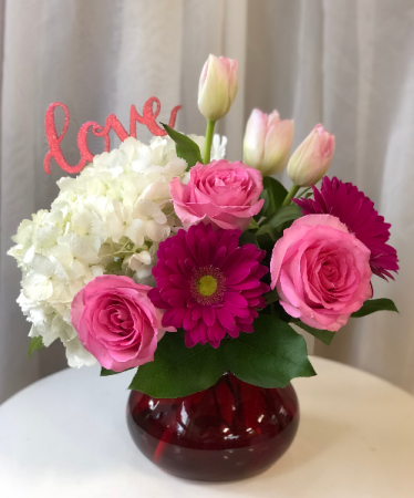 Love Is In The Air  Vase Arrangement 