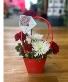LOVE IS IN THE BAG Flower Arrangement