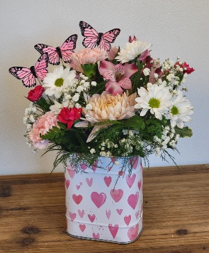 Love Is Like a Butterfly  Fresh Arrangement