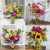 Designer's Choice Mason Jar Bouquet