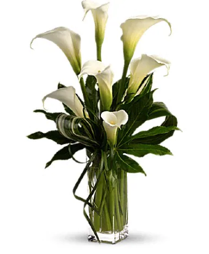 Love Large Bouquet Clear Vase