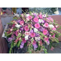 casket spray loss flowers bronx bella florist flower sympathy funeral