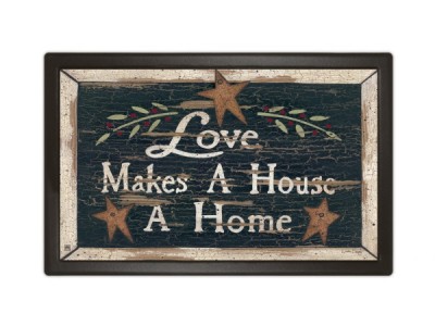 Love makes a House a Home Indoor/Outdoor Mat