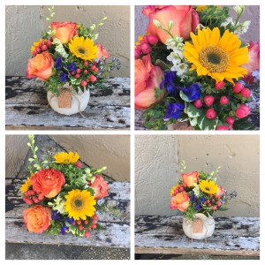 "Golden Slumbers" Vased Arrangment in Auburn, AL | AUBURN FLOWERS & GIFTS "Golden Slumbers" Vased Arrangment in Auburn, AL | AUBURN FLOWERS & GIFTS