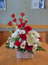 Love Me Tender Flower Arrangement 