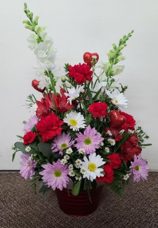 Love Me Wild FHF-V149 Fresh Flower Arrangement (Local ...