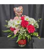 LOVE MIX Mixed Floral Arrangement