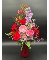 Love Mixed valentine flowers 