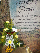 Love my John Deer fresh wreath